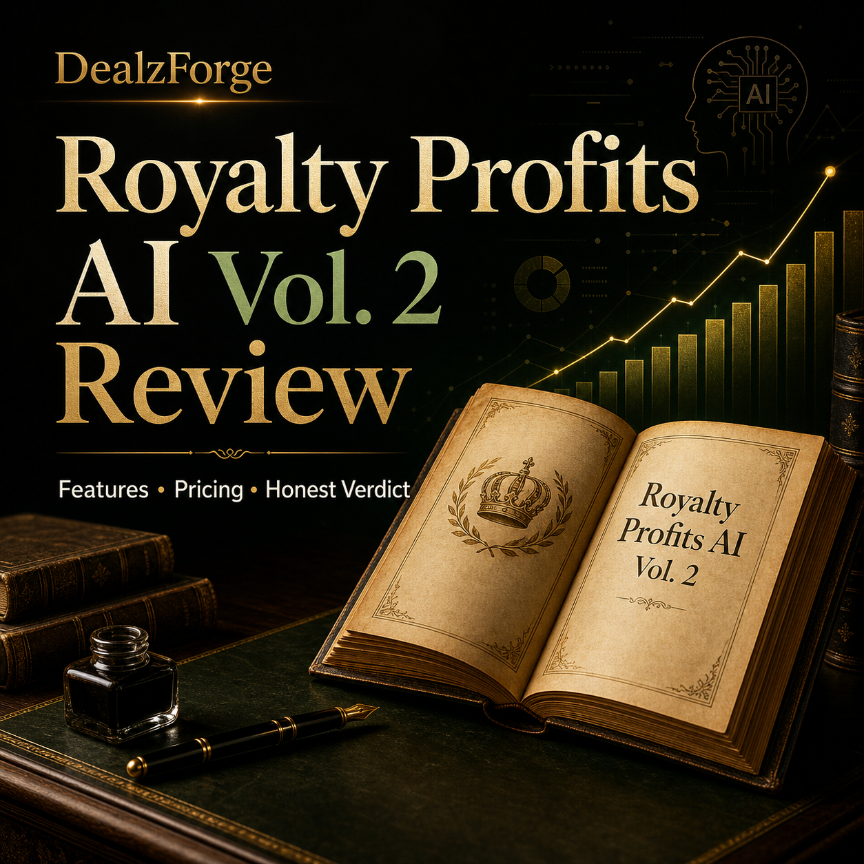 DealzForge Royalty Profits AI Vol. 2 review artwork